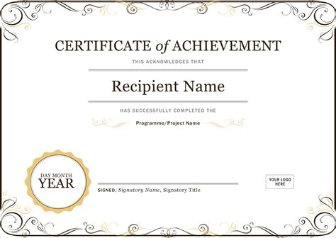 Community service certificate template fresh invitation card. 50 Free Creative Blank Certificate Templates In Psd ...
