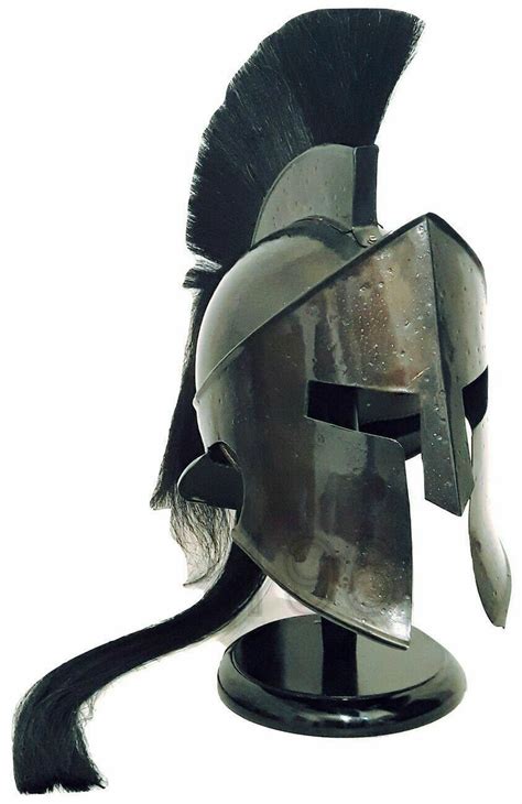 300 King Leonidas Spartan Helmet Replica Costume Medieval Etsy