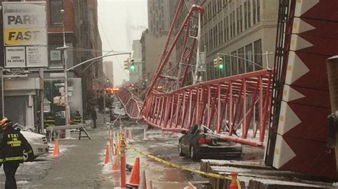 Tribeca Crane Collapse Leaves 1 Dead 2 Seriously Hurt 4th Victim With Minor Injuries Abc7