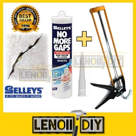 Can be used on most building substrates such as plasterboard, wood, brick, masonary and particle board. SELLEYS No More Gaps Putty Filler Wall Crack Repair ...