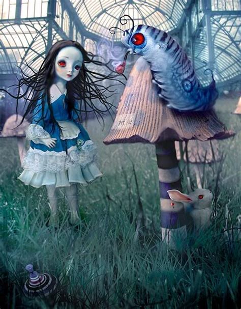 Creepy Alice Alice In Wonderland Cartoon Scary Dolls Alice In