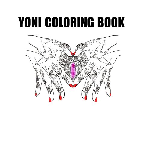 20 Pages Vagina Coloring Book Yoni Coloring Book Etsy