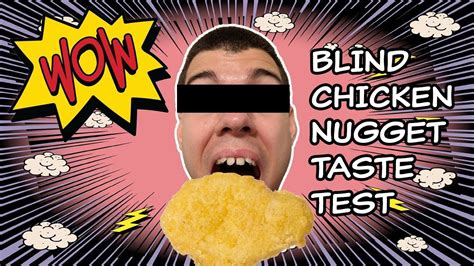 Blind Chicken Nugget Taste Test Youtube