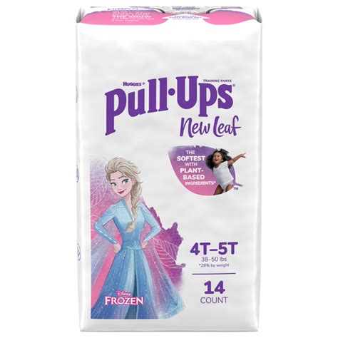 Save On Huggies Pull Ups New Leaf 4t 5t Girl Training Underwear Frozen