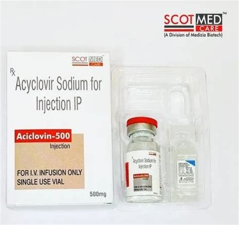 Aciclovin Acyclovir Sodium Injection For Clinical At Rs 482vial In