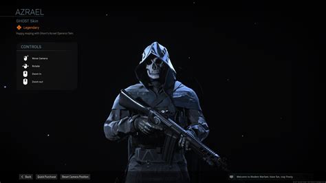 Modern Warfare How To Get The Ghost Azrael Grim Reaper Operator
