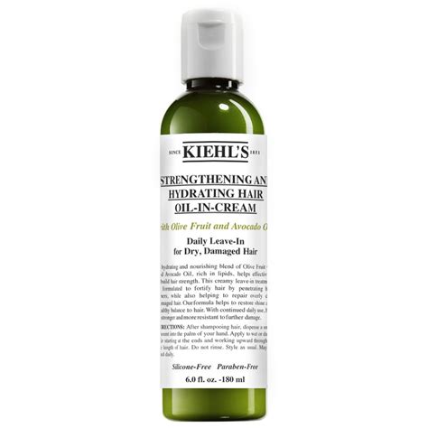 Kiehls Strengthening And Hydrating Hair Oil In Cream Review The