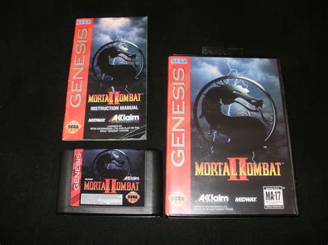 Mortal Kombat Ii Sega Genesis Complete Cib