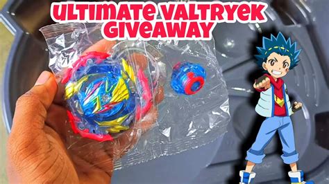 Ultimate Valtryek Beyblade Giveaway Pocket Toon Youtube