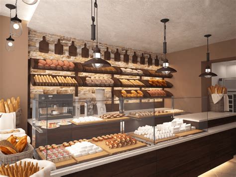 Design Concept Small Bakery Shop Interior Design Ideas