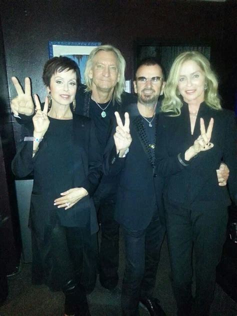 Joe Walsh And Ringo Starr Joes Wife Is Barbaras Sister The