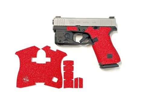 Handleitgrips Red Sandpaper Gun Grip Tape Wrap For Glock Ebay
