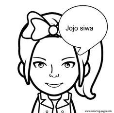 Jojo siwa coloring pages fan art by the01angel free printable 20 jo jo coloring pages. Free Printable Jojo Siwa Coloring Pages | تلوين in 2019 ...