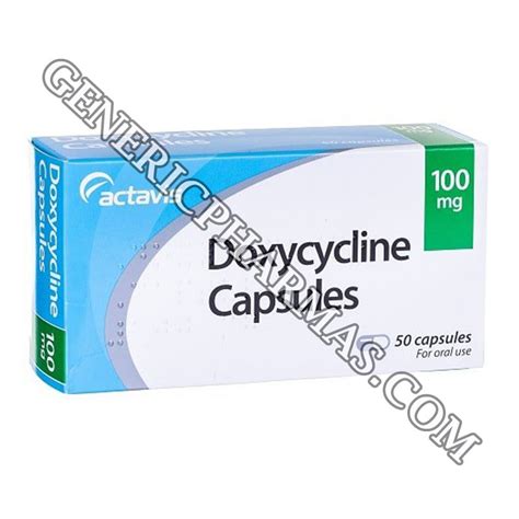 Doxycycline 100 Mg Genericpharmas