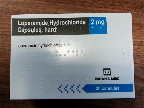 Loperamide Hydrochloride Capsules Brown And Burk