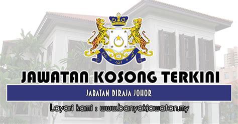 Julai 22, 2019 posted by : Jawatan Kosong di Jabatan Diraja Johor - 20 Julai 2019 ...