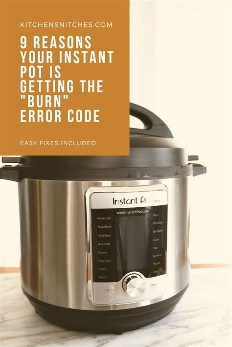 Lack of thin liquid or not enough thin liquid (8qt instant pots require more liquid than 6qt ips), burnt food pieces on the bottom of the inner pot caused during sauteing mode, missing or improperly placed sealing ring, Pin on Air Fryer/Pressure Cooker/Slow Cooker/Instant Pot ...