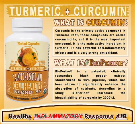 Turmeric Curcumin Mg With Bioperine And Standardized Etsy
