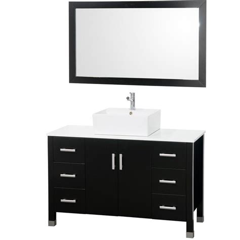 The subtle beauty of the applerouth collection 48 vanity exudes comfortable luxury. Magnolia 48 inch Espresso Bathroom Vanity Set - Overstock ...