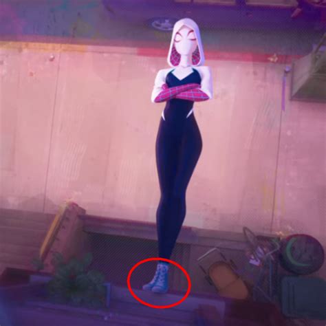 I Have A Question How Does Gwen Stacey Manage To Stand On A Wall If