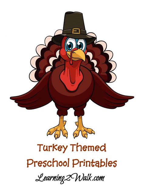 Free Turkey Printables For Preschoolers