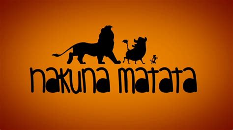 Hakuna Matata Lyric Video Youtube