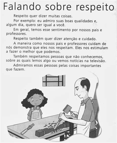 Atividade Sobre Respeito 2 Ano