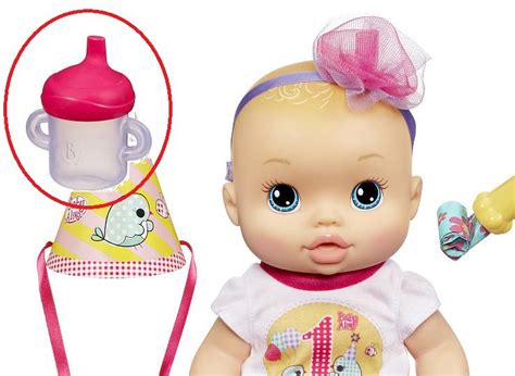 New Hasbro Bottle Sippy Cup For My Baby Alive Drink N Wet Baby Doll