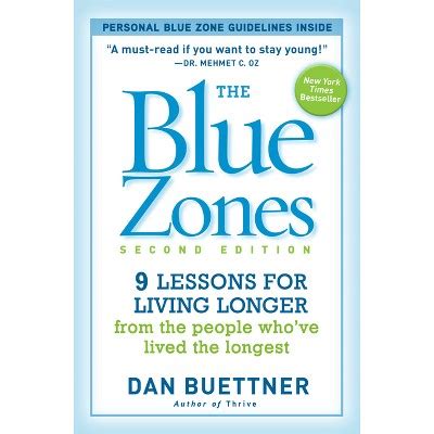 The Blue Zones Nd Edition By Dan Buettner Paperback Target