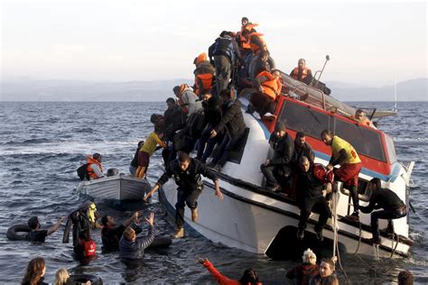 Migrant Boats Sink Perilous Migrant Journey To Greece Dramatic Rescues And Mounting Death