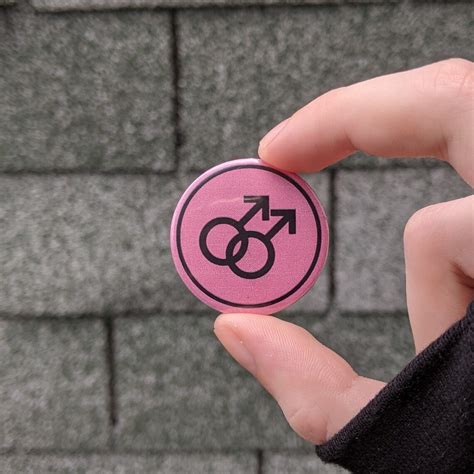 vintage style pride buttons lgbtq pride pin vintage pink etsy