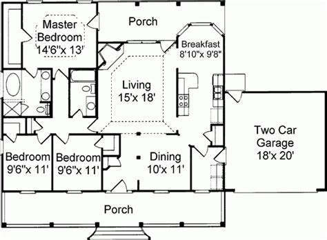 This house is perfect for narrow lot. 1500 sq ft House plans: Beautiful and Modern Design ...