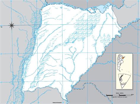 Mapa para imprimir de Corrientes Mapa mudo de Corrientes ...