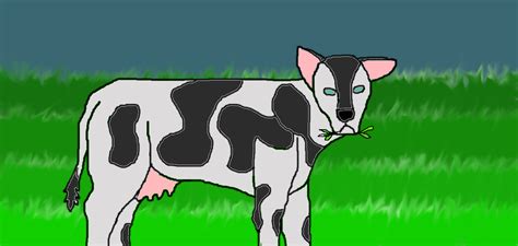 Sketch 1: Cow by CuteKiwiKitty on DeviantArt