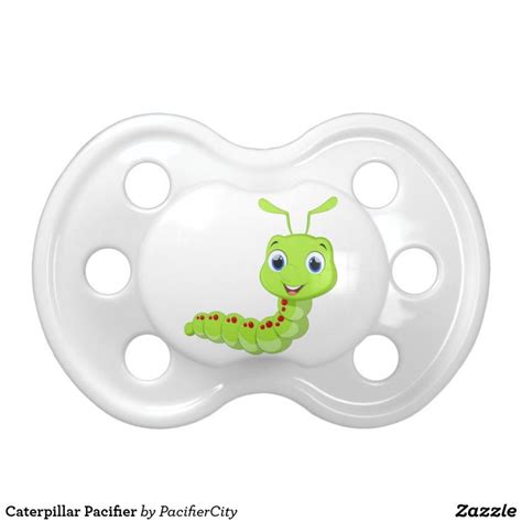 Caterpillar Pacifier Zazzle Pacifier Baby Shower Gifts Baby Pacifier