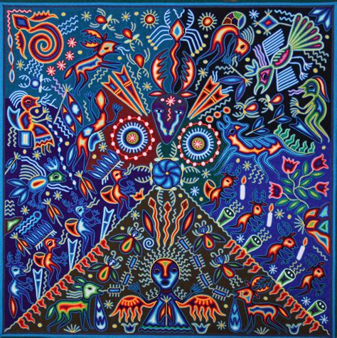 Arte Huichol: conoce el significado de sus símbolos | PICNIC | Arte huichol, Arte, Huichol
