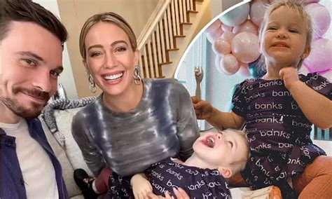 Hilary Duff Throws A Party For Her Daughter Banks 2nd Birthday After Announcing Her Third