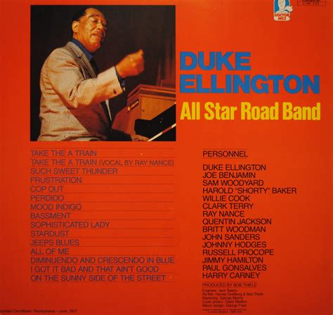 Effective wednesday, october 23, 2019 at 8:00am, all loading restrictions are removed, with the exception of: Duke Ellington All Star Road Band (2LP) - MusicCollections