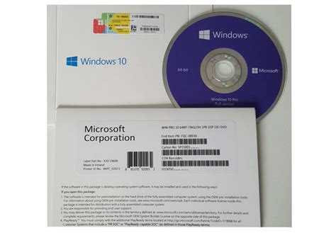 Online Activate Coa License Sticker Windows 10 Professional Pro 3264