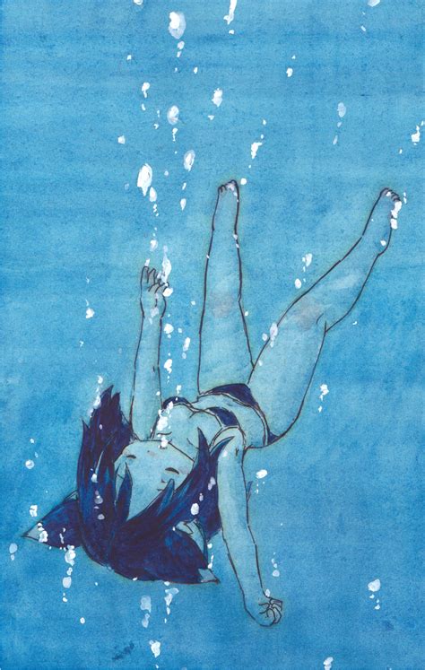 Nekomimi Girl Is Diving Into The Water By Chidori