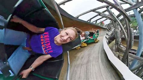 Flying Turns Horizon Leveled Reverse On Ride Pov Knoebels Amusement Resort Youtube