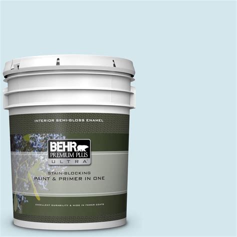 Behr Premium Plus Ultra Gal E Coastal Mist Semi Gloss Enamel