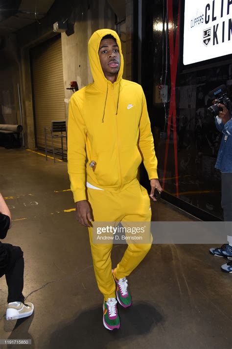 Ja Morant Of The Memphis Grizzlies Arrives To The Game Against The La