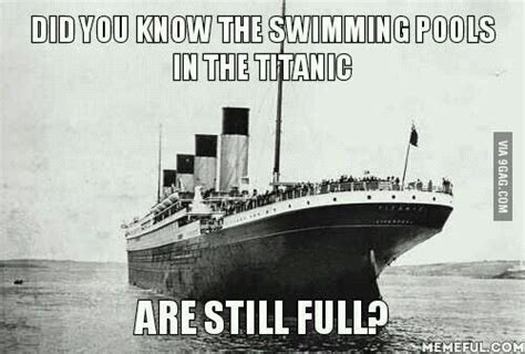 Tell Me Your Horrible Jokes In The Comments Titanic Funny Dark
