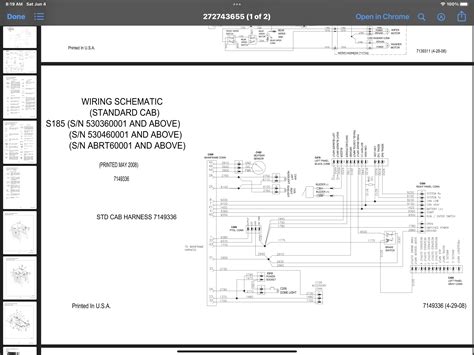 2013 S185 Bobcat Ignition Switch Wiring Diagram
