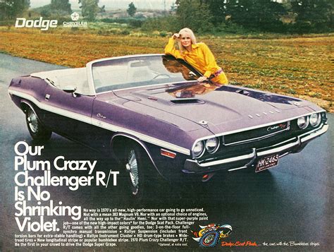 1970 Dodge Challenger Convertible Ad Classic Cars Today Online