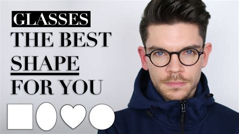 The neutral oval face shape is accentuated with any sunglasses frame and style. The Best Glasses For Your Face Shape | Men's Style Staples ...