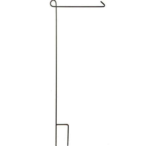 They range in size from 36 high for a 12 wide mini flag to 80 high for a large flag and have a durable powder coated finish or a rust protecting spray paint. Evergreen Enterprises 44 in. Steel Garden Flag Stand-21000 ...