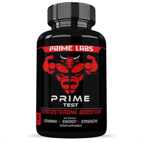 Prime Labs Mens Test Booster Natural Stamina Endurance And