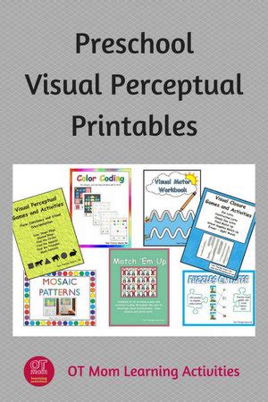 He is riding his bike, she is reading her book, etc. Visual Perception Printable Activities for Preschool